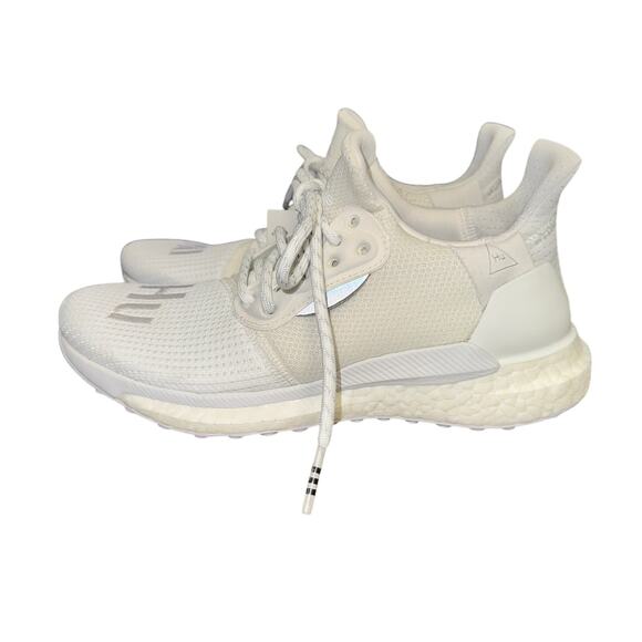 Adidas Solar Hu Sneaker Men's 5 Pharrell Williams Greyscale Pack White Shoe NWOB